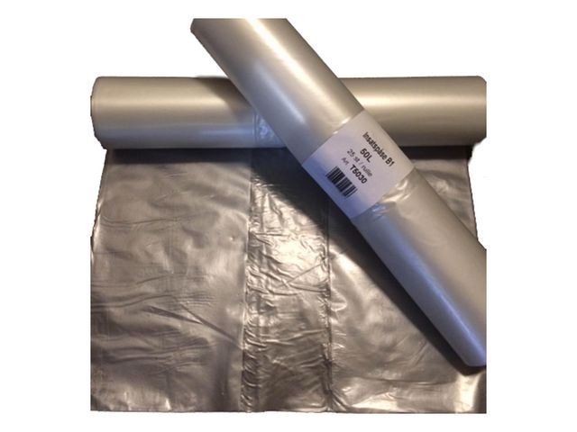 Plastäck LD 30 my transparent 50L 25/rl | Städ och hygien - Påsar och säckar - Plastsäckar | Kontorsexperten