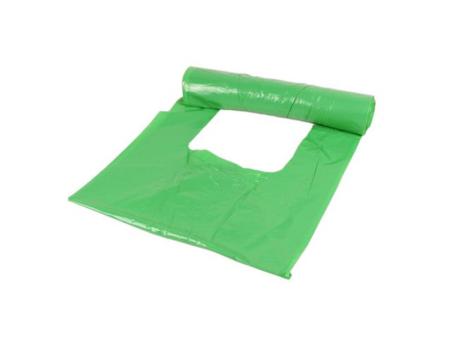 Plastsäck grön 30L 25/rl | Städ och hygien - Påsar och säckar - Plastsäckar | Kontorsexperten