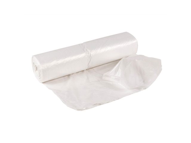 Papperskorgspåse HDPE 30L 8my vit 100/rl | Städ och hygien - Påsar och säckar - Papperskorgspåsar | Kontorsexperten