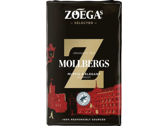 ZOEGAS Kaffe Mollbergs blandning 450g | Kök och servering - Kaffe och te - Bryggkaffe | Kontorsexperten