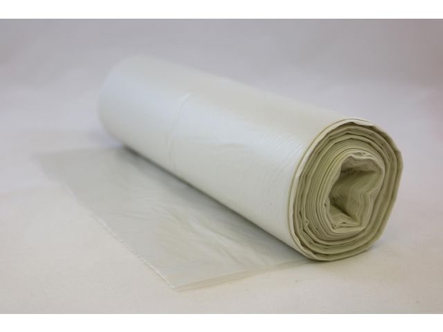 Papperskorgspåse 100% Reg 20L vit 25/rl | Städ och hygien - Påsar och säckar - Papperskorgspåsar | Kontorsexperten