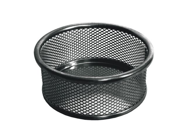 Gemhållare, trådmetall, öppen upptill, 118 x 50 mm, svart | Kontorsmaterial - Till skrivbordet - Gemkoppar | Kontorsexperten