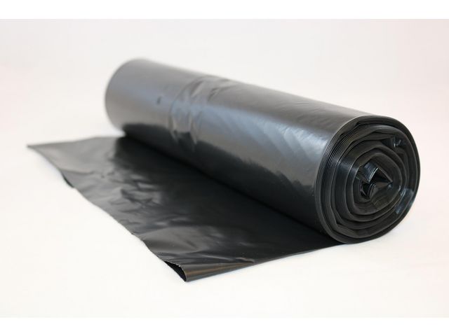 Plastsäck LLD 130L svart 15/rl | Städ och hygien - Påsar och säckar - Plastsäckar | Kontorsexperten