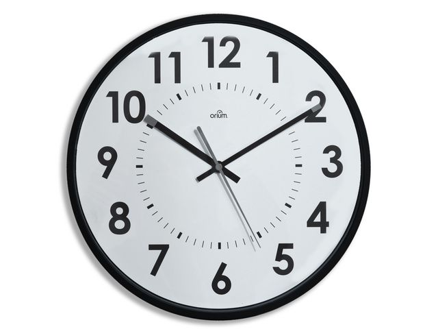 Cep Väggur Silent 30cm svart | Kontorsmöbler och inredning - Väggur - Väggur | Kontorsexperten