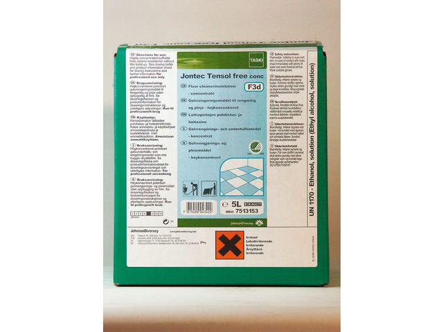 Taski Golvunderhåll JONTEC Tensol Free SD konc 5l | Städ och hygien - Golvunderhåll - Underhållsmedel | Kontorsexperten