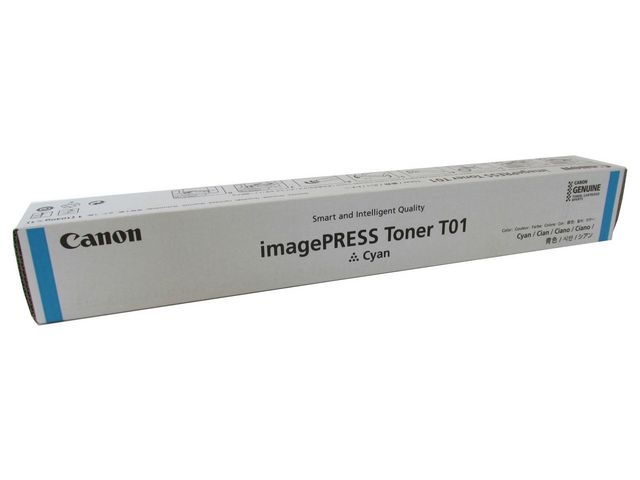Canon Toner T01 Cyan | Toner och bläck - Tonerkassetter - Toner Canon | Kontorsexperten