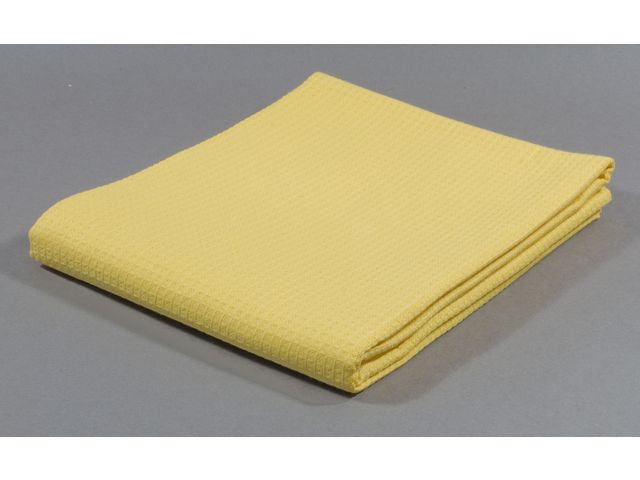 Våffelväv, 100 % bomull, 80 x 100 cm, gul | Skola och förskola - Hobbymaterial - Väv | Kontorsexperten