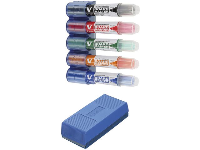 Pilot Begreen Whiteboardset Begreen 7/fp | Kontorsmöbler och inredning - Whiteboardtavlor och tillbehör - Startset för whiteboardtavlor | Kontorsexperten