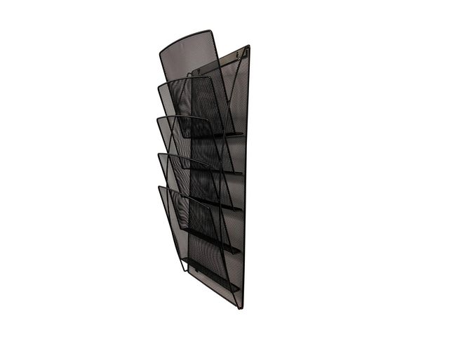 Alba Blankettfack ALBA A4S 5-fack sv metall | Kontorsmaterial - Till skrivbordet - Blankettfack och Boxar | Kontorsexperten