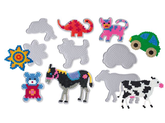 PLAYBOX Pärlplattor 18/fp | Skola och förskola - Hobbymaterial - Nabbipärlor - Rörpärlor | Kontorsexperten