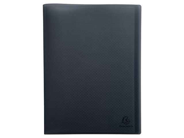 EXACOMPTA Demobok recycled 50 fickor svart | Kontorsmaterial - Pärmar och register - Demopärmar och demoböcker | Kontorsexperten