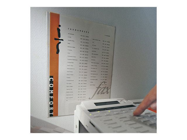 3L Aktmapp självhäftande A5 10/fp | Kontorsmaterial - Mappar och plastfickor - Plastmappar och aktmappar | Kontorsexperten