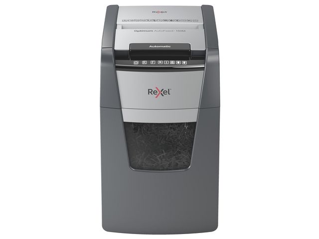 REXEL Dokumentförstörare Automatisk 150M | Kontorsmaskiner - Dokumentförstörare - För 1-5 användare | Kontorsexperten