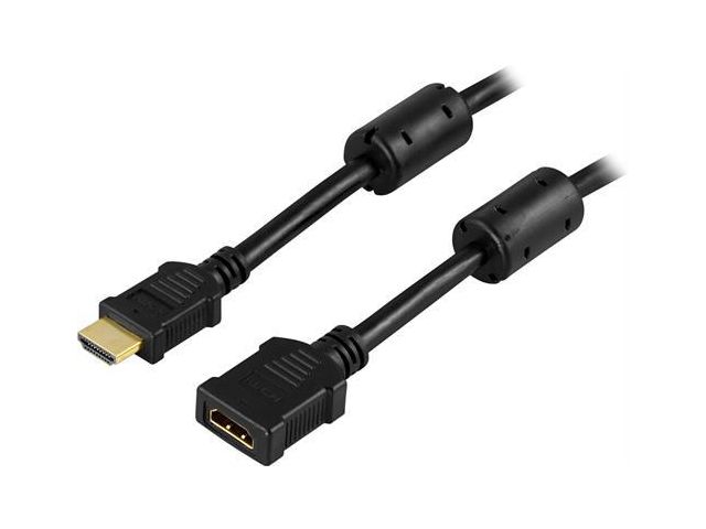 Produktfoto för DELTACO Kabel HDMI Förlängning Ha-Ho 3m