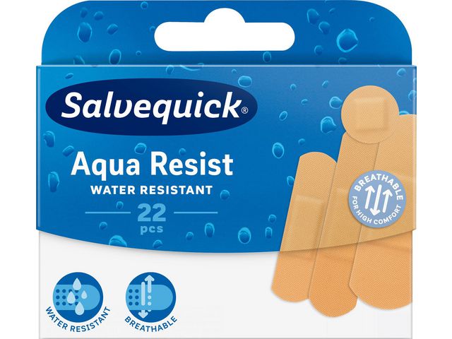 Produktfoto för Salvequick Plåster Aqua Resist Mix
