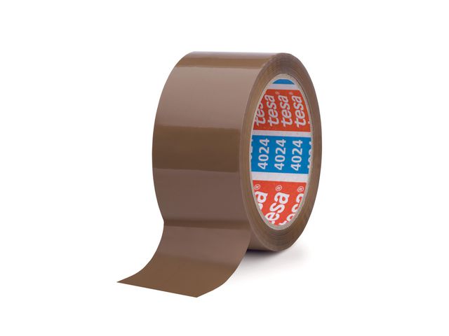 Produktfoto för tesa® Packtejp 4024 PP 50mmx66m brun