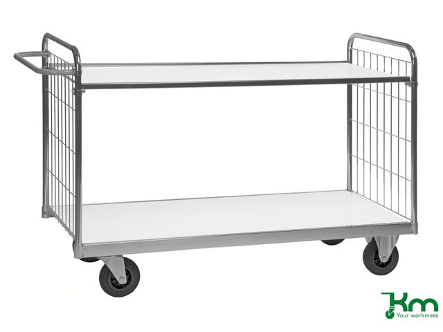 Hyllvagn 9000 2 hyllplan 1190x650x1025mm | Emballage och lagerutrustning - Lagerutrustning - Vagnar | Kontorsexperten