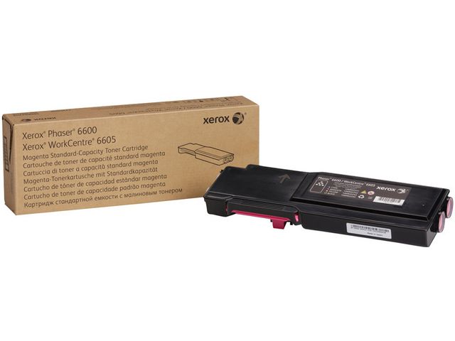 Xerox Toner, 6600, magenta, singelförpackning, 106R02246 | Toner och bläck - Tonerkassetter - Toner Xerox | Kontorsexperten
