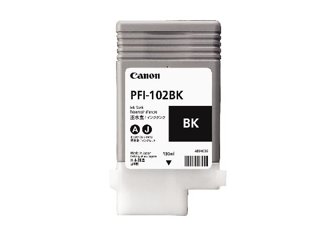 Produktfoto för Canon Bläckpatron PFI-102BK svart