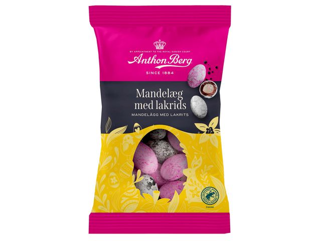 Anthon Berg Godis Mandelägg Lakrits 80g | Kök och servering - Ätbart - Godis och choklad | Kontorsexperten
