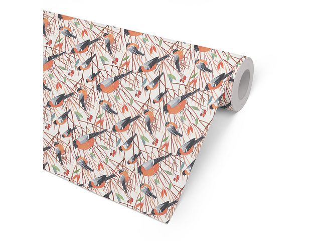 HEDLUNDS OF SWEDEN Julpapper 57cmx154m Rödhake | Emballage och lagerutrustning - Presentinslagning - Presentpapper och Julpapper | Kontorsexperten