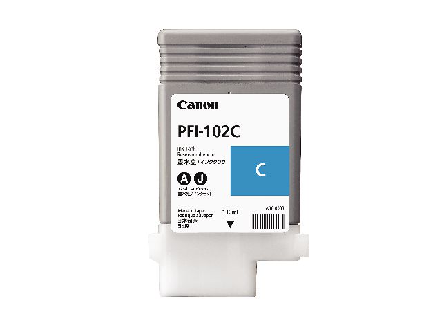 Produktfoto för Canon Bläckpatron PFI-102C cyan