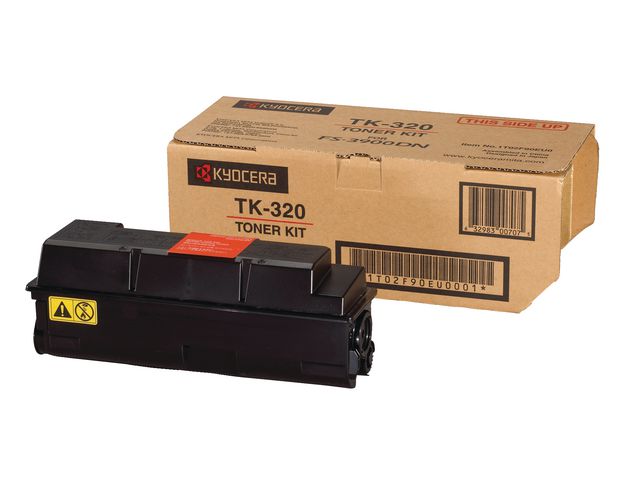 KYOCERA Toner, 320, svart, singelförpackning, 0T2F90EU | Toner och bläck - Tonerkassetter - Toner Kyocera | Kontorsexperten