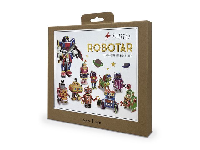 Kluriga Robotar | Skola och förskola - Hobbymaterial - Pyssel | Kontorsexperten