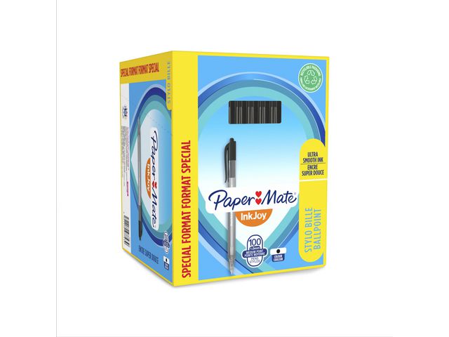 PAPER MATE Kulpenna svart 1,0mm 80+20/fp | Kontorsmaterial - Pennor - Kulpennor | Kontorsexperten