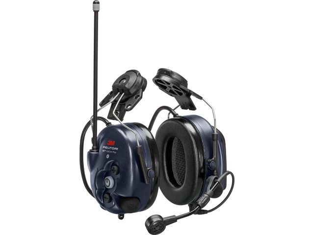 PELTOR Hjälmkåpa Litecom Plus blå | Skyddsutrustning - Hörselskydd - Hjälmkåpor | Kontorsexperten