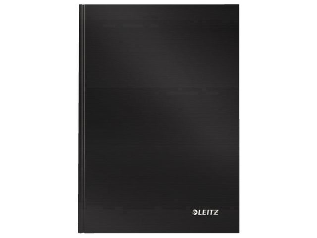 Leitz Anteckningsbok Solid A5 H linjerad 80bl svart | Kontorsmaterial - Block och anteckningsböcker - Anteckningsböcker | Kontorsexperten