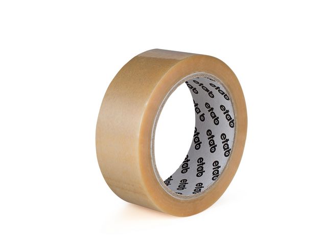 ETAB Packtejp 243 PVC 38mmx66m Klar | Emballage och lagerutrustning - Packtejper - Packtejp PVC | Kontorsexperten