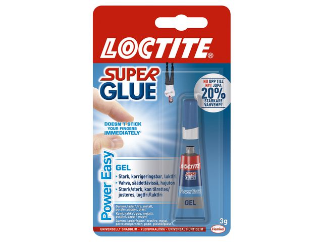 Loctite Superlim pure gel 3g | Kontorsmaterial - Tejp lim och häftmassa - Lim | Kontorsexperten