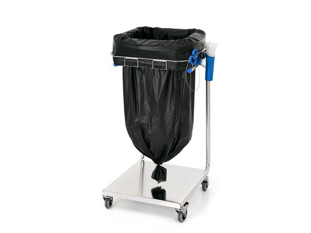 LONGOPAC Golvställ Midi Dynamic | Städ och hygien - Avfallshantering och källsortering - Säckstativ | Kontorsexperten