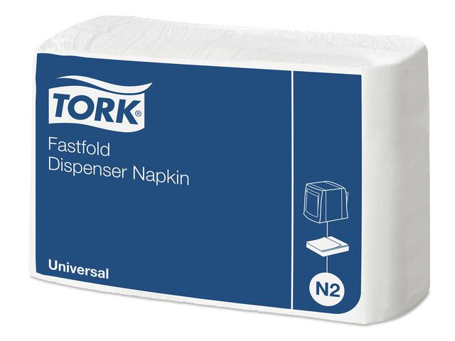 TORK Servett Uni N2 1-lag 30x24cm 300/fp | Kök och servering - Servetter och dukar - Dispenserservetter | Kontorsexperten