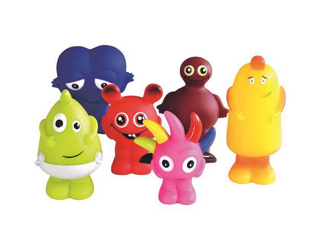 Babblarna Plastfigurer 6/fp | Skola och förskola - Lekmaterial - Förskolelek | Kontorsexperten