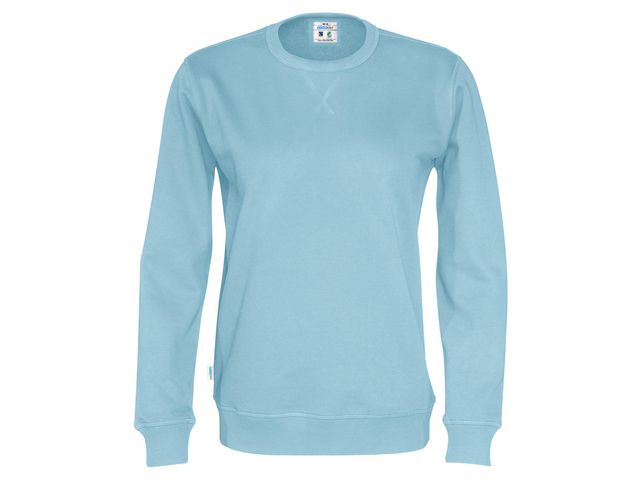 COTTOVER Sweatshirt Crew Neck herr skye blue XXS | Arbetskläder - Arbetströjor - Sweatshirts och koftor | Kontorsexperten