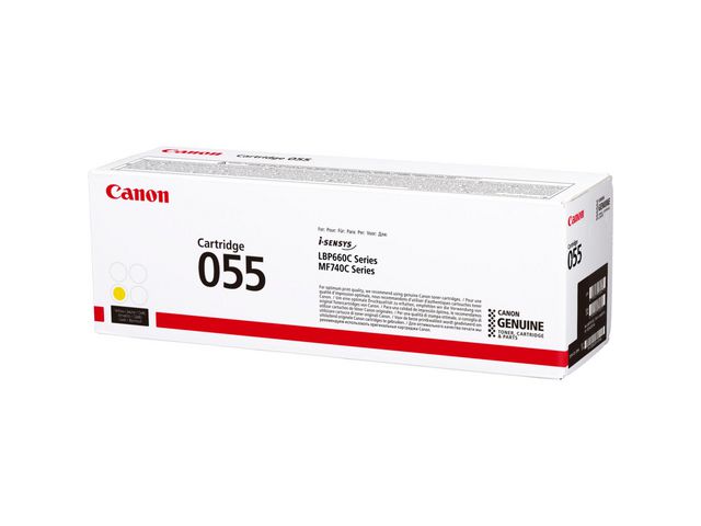 CANON Toner CANON CLBP 055 Gul | Toner och bläck - Tonerkassetter - Toner Canon | Kontorsexperten