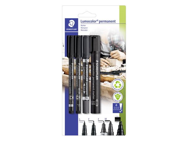 STAEDTLER Märkpennor Mix set 4/fp | Kontorsmaterial - Pennor - Märkpennor - Special | Kontorsexperten