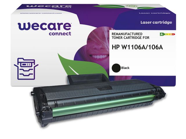 Wecare Toner HP W1106A 106A 1K svart | Toner och bläck - Tonerkassetter - Toner WeCare | Kontorsexperten