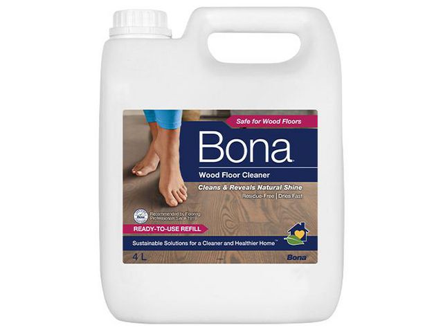 BONA Wood Floor Cleaner 4l | Städ och hygien - Golvunderhåll - Golvrengöring | Kontorsexperten