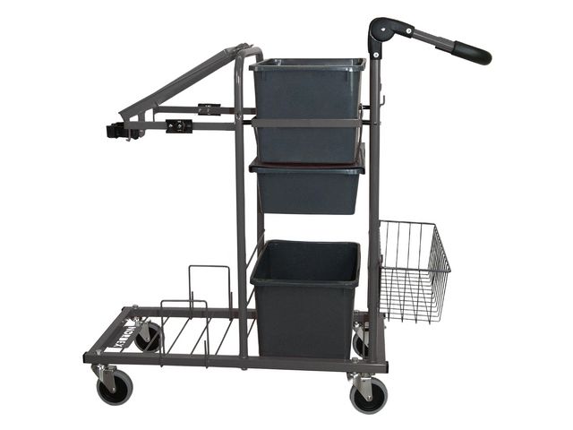 NORDEX Städvagn Pop grå | Städ och hygien - Städvagnar - Städvagnar | Kontorsexperten