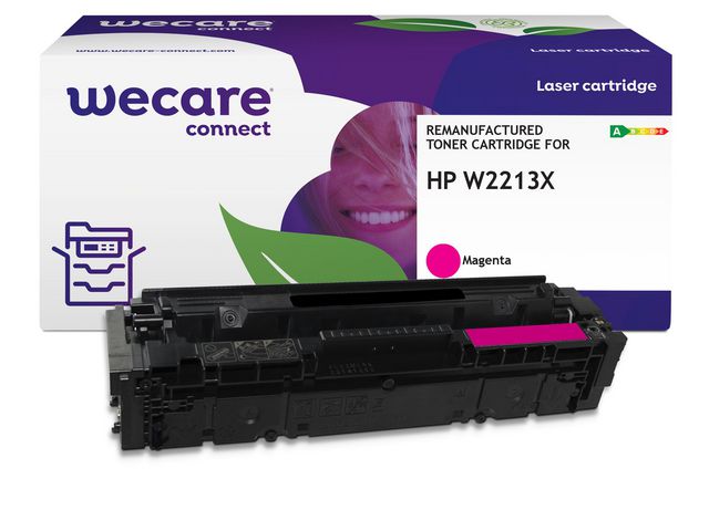 Wecare Toner HP W2213X 207X 2,45K magenta | Toner och bläck - Tonerkassetter - Toner WeCare | Kontorsexperten