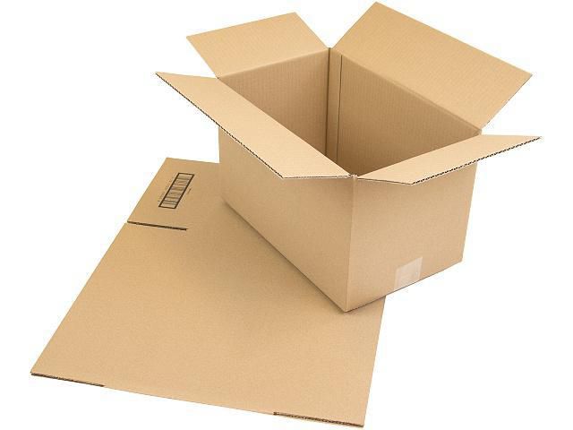 Boxon Wellåda 480x285x190mm E260 | Emballage och lagerutrustning - Lådor och well - Welllådor 1-lag - 370-500 mm | Kontorsexperten