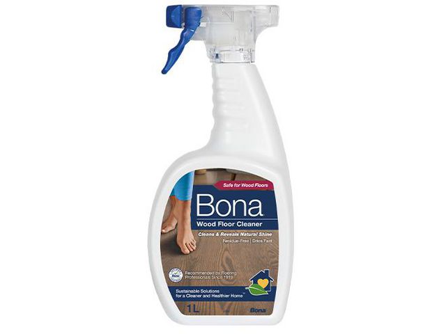 BONA Golvrengöring, spray, för trägolv, lätt parfymerad, flaska på 1l