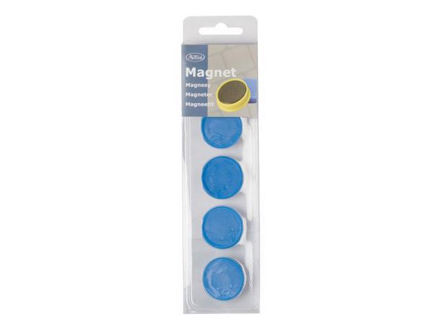 Magnetknappar 30 mm blå 5/fp | Kontorsmöbler och inredning - Whiteboardtavlor och tillbehör - Magneter | Kontorsexperten