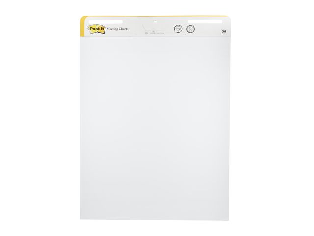 Post-it® Super Sticky blädderblock för staffli, 559, 635 x 775 mm, 30 blad, vitt | Kontorsmöbler och inredning - Blädderblock och ställ - Blädderblock | Kontorsexperten