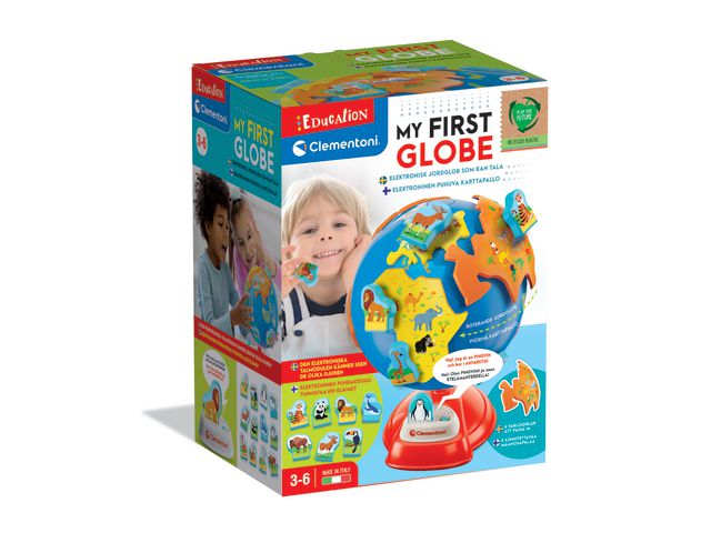 Clementoni Min första jordglob | Skola och förskola - Klassrummet / Lära - Geografi | Kontorsexperten