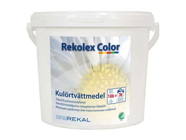 REKAL Tvättmedel Rekolex Color 4kg | Städ och hygien - Tvättmedel och klädvård - Tvättmedel | Kontorsexperten