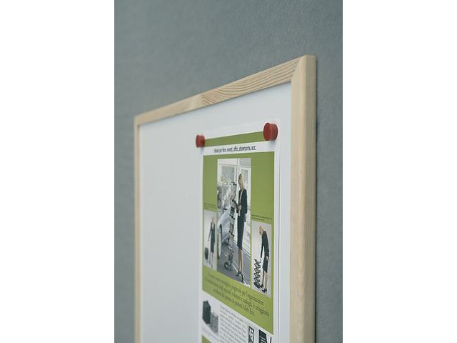 2X3 The Boards Company Whiteboardtavla träram 40x60cm | Kontorsmöbler och inredning - Whiteboardtavlor och tillbehör - Whiteboardtavlor - Lackerad stål | Kontorsexperten